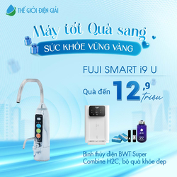 Máy lọc nước điện giải ion kiềm Fuji Smart i9 U siêu Hydro thông minh